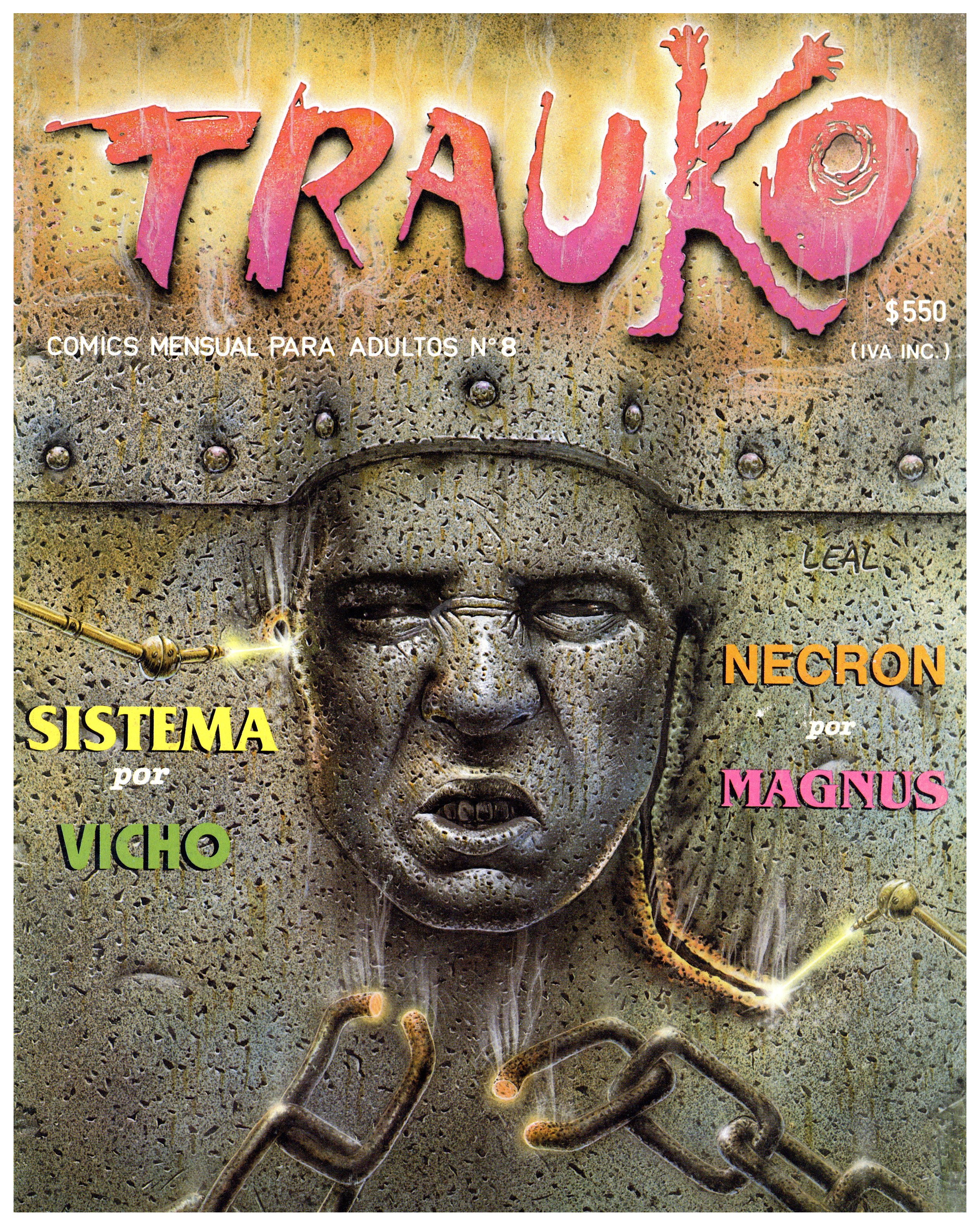 Portada de Trauko: comics mensual para adultos: número 13, 1989 - Memoria  Chilena, Biblioteca Nacional de Chile