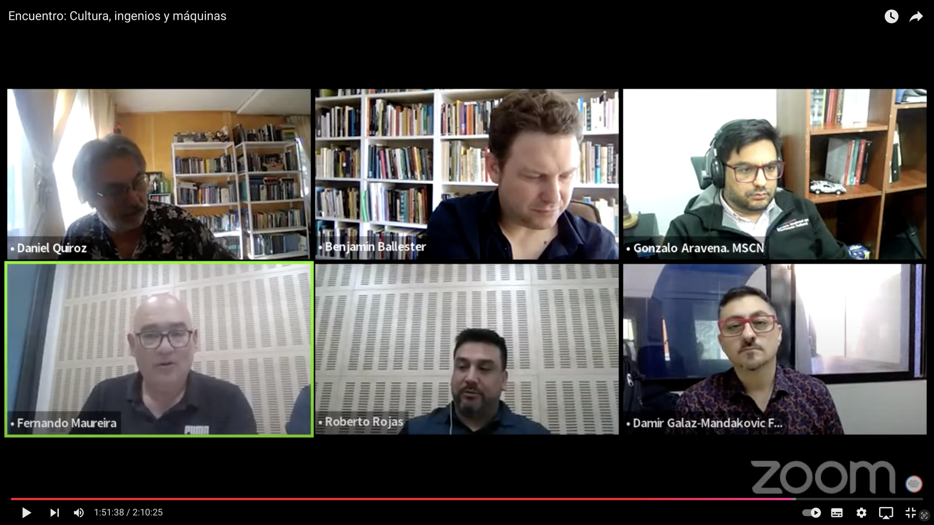 Encuentro: Cultura, ingenios y máquinas