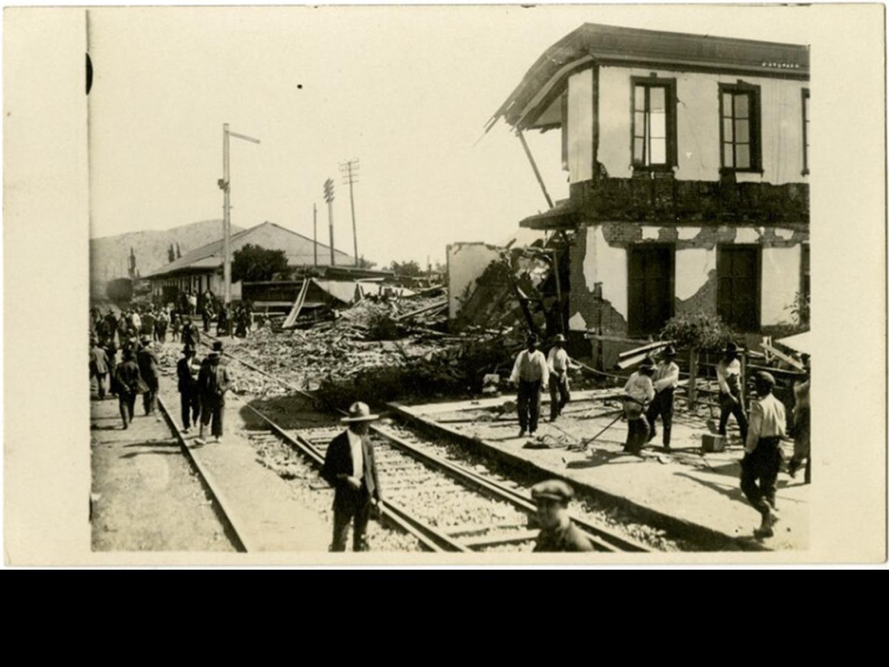 Terremoto de 1906, Quilpué, Chile.