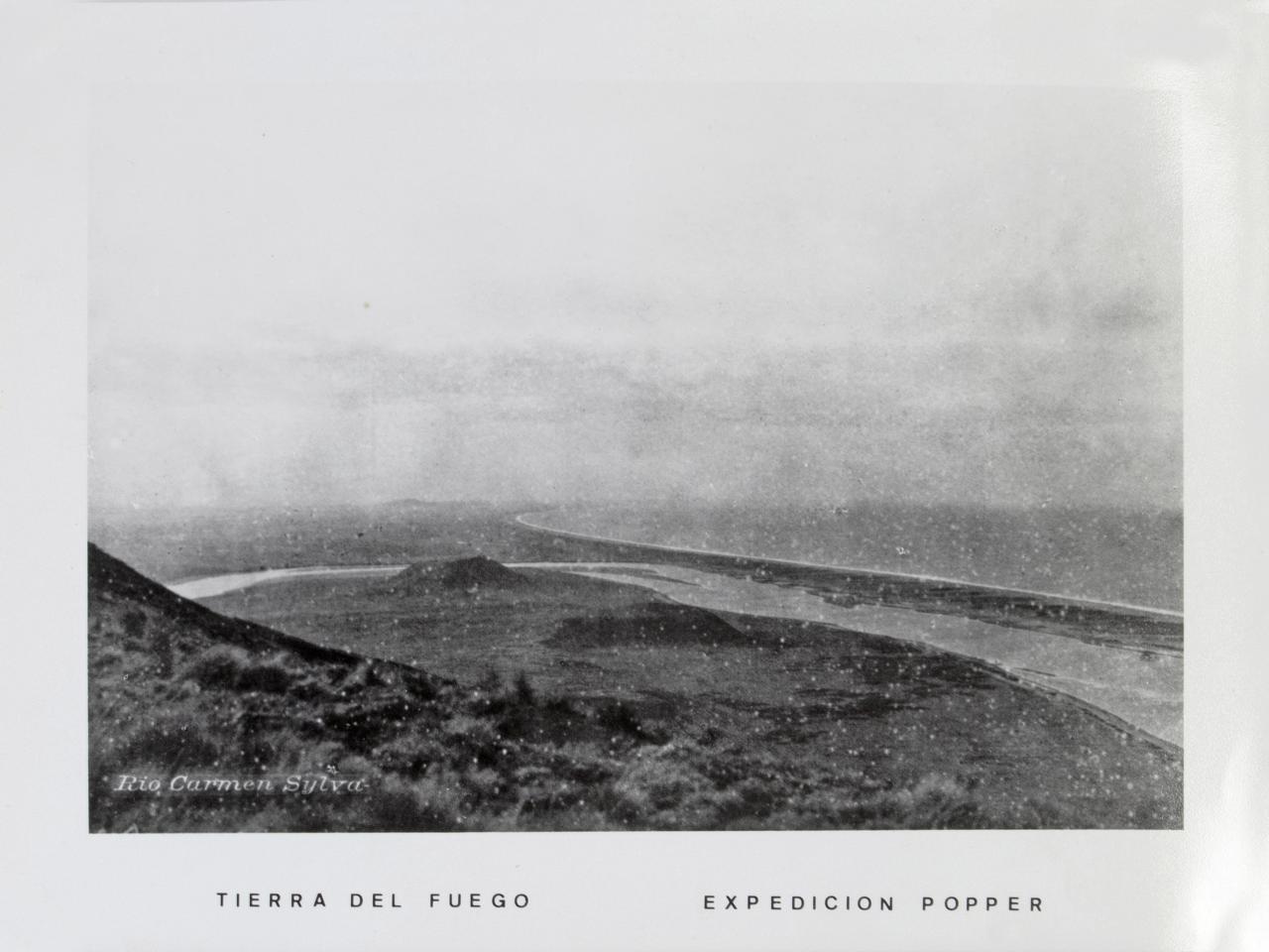 Río Carmen Sylva, Tierra del Fuego, expedición Popper