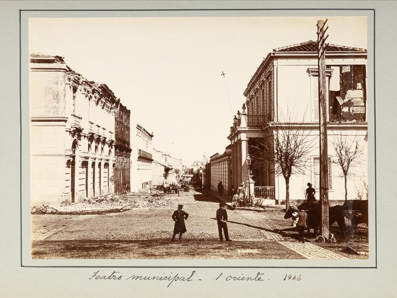 Teatro Municipal 1 Oriente 1906, 1906