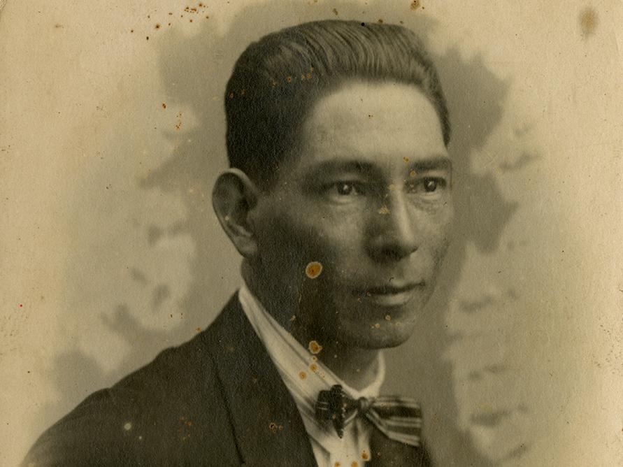 Autorretrato de Benedicto Rivas (c. 1922)