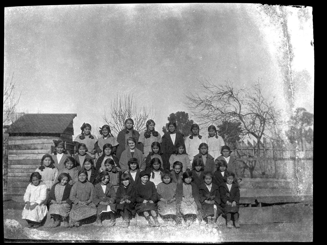 Alumnas de la Misión Anglicana (c. 1930)