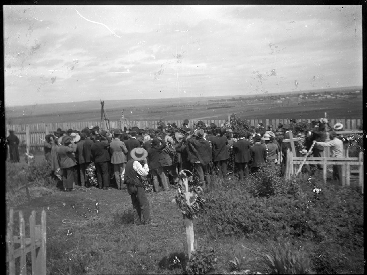 Funeral de Santiago Núñez, padre de Benedicto Rivas (1916)