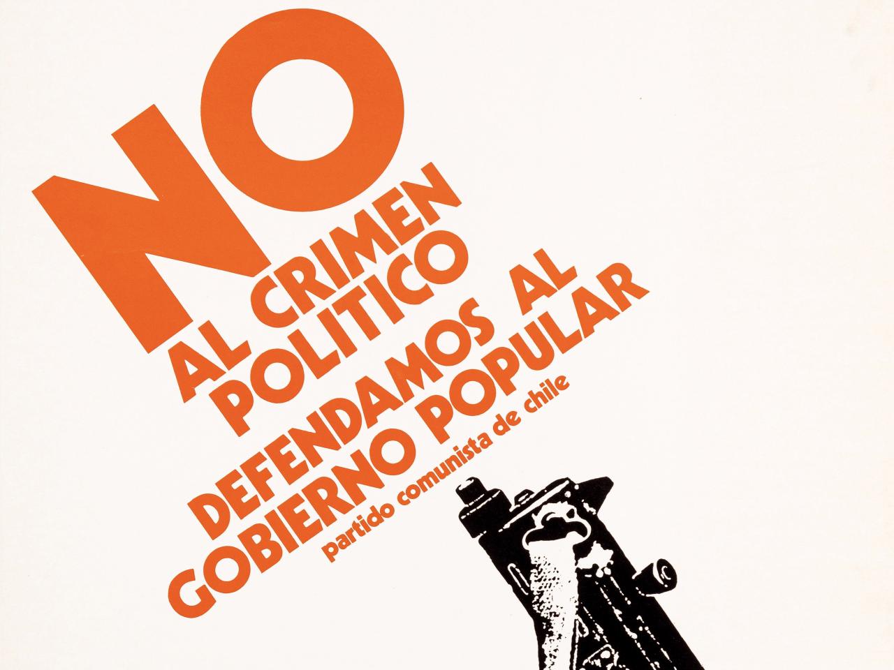 "No al crimen político"