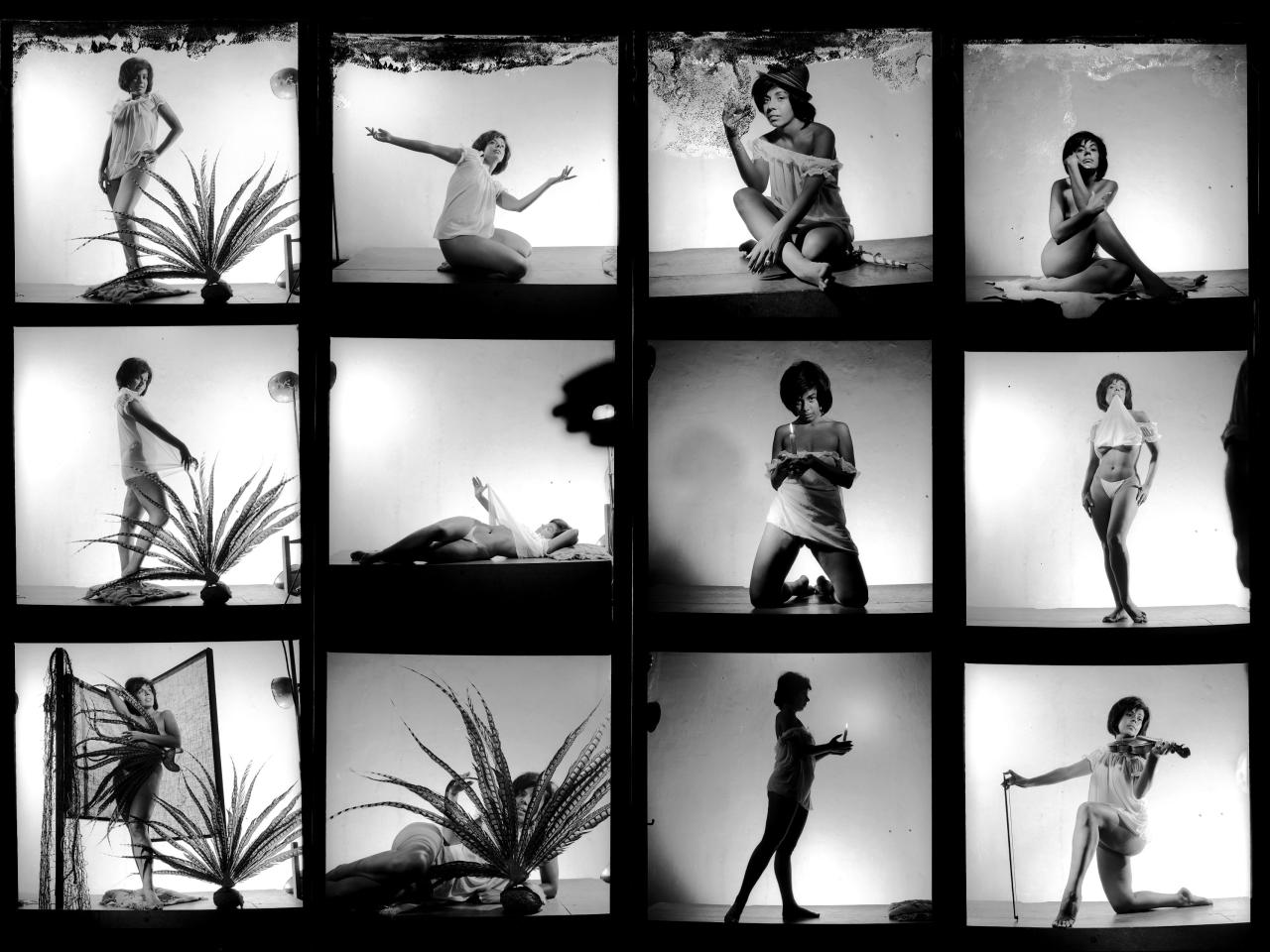 Vedettes Beatriz Laudet, Dinna Dorr y Beatriz Eleta