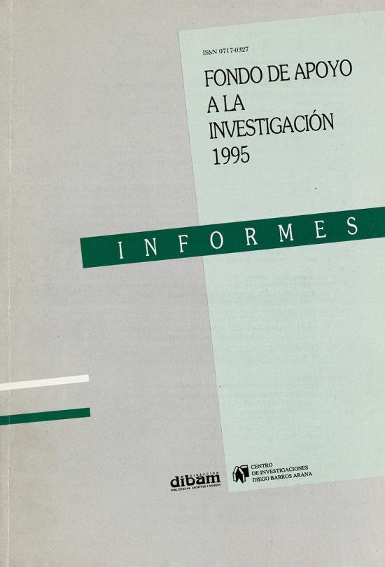 FAIP 1995 Informe Final FAIP 1995