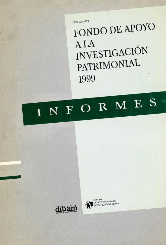 FAIP 1999 Informe Final FAIP 1999
