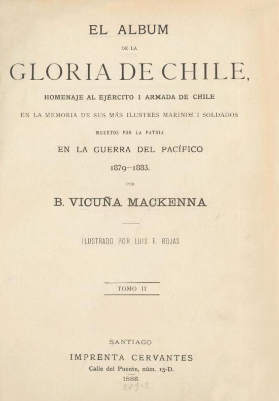 El álbum de la gloria de Chile: tomo II