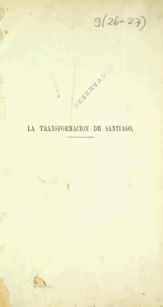 La transformación de Santiago