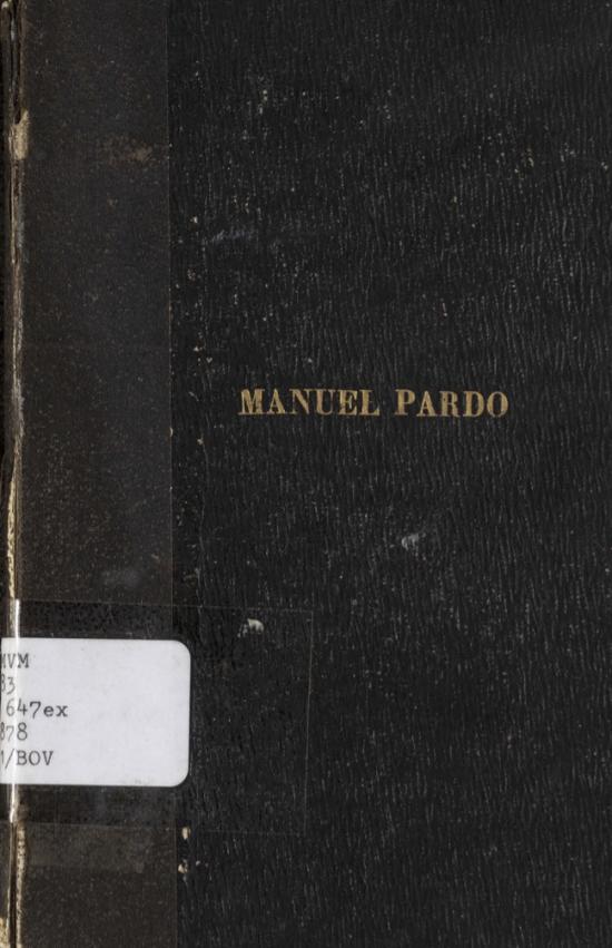 Manuel Pardo ex presidente del Perú