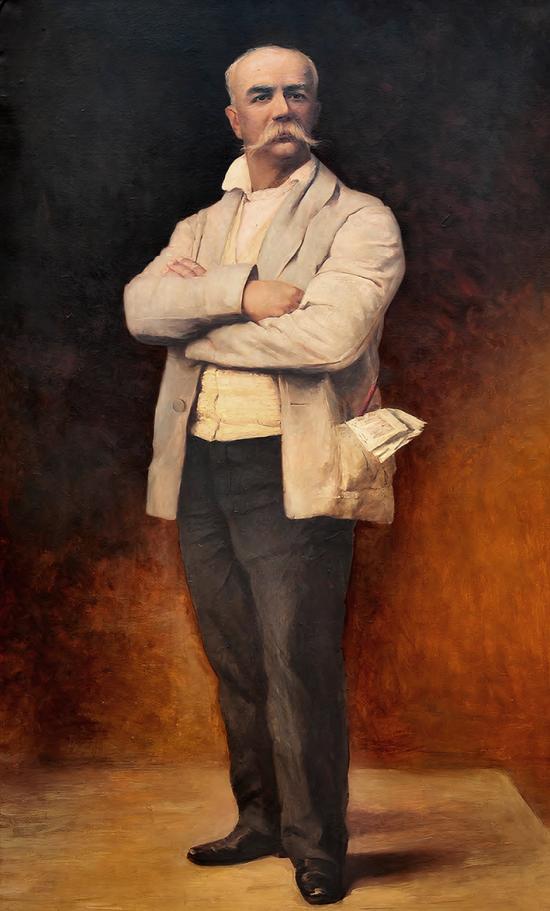Retrato de Benjamín Vicuña Mackenna, 1909