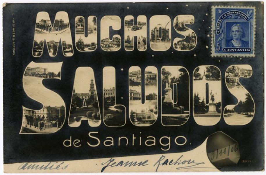 Muchos saludos de Santiago, Chile.