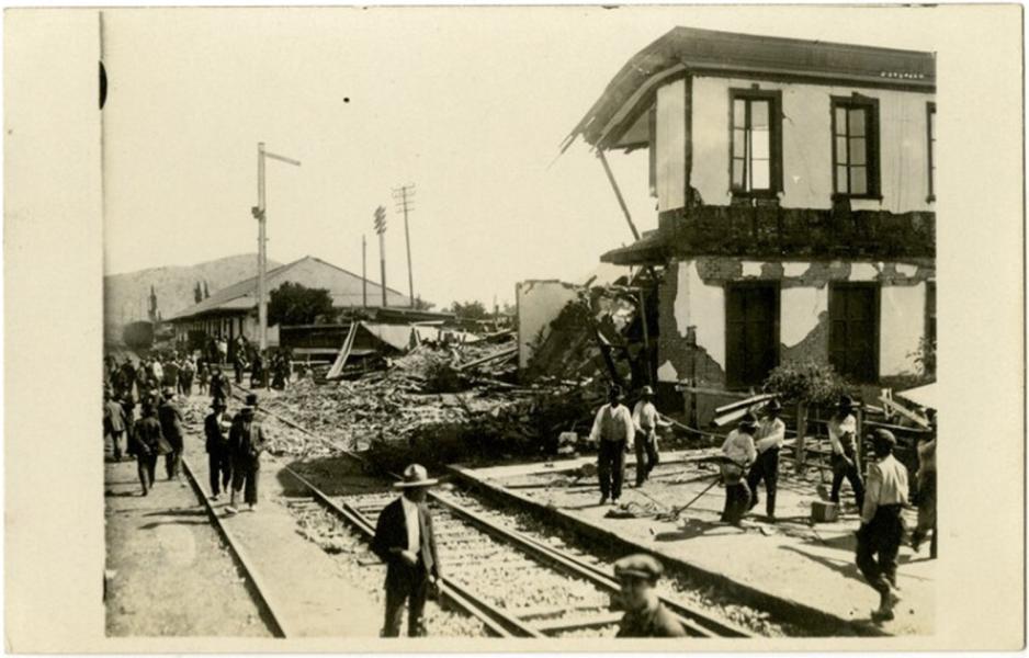Terremoto de 1906, Quilpué, Chile.