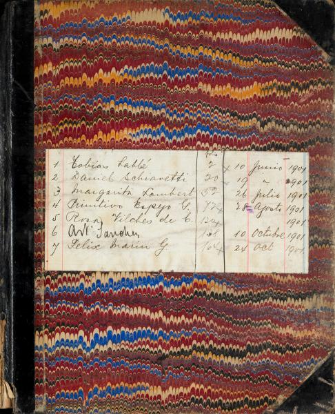 Índice del volumen 6