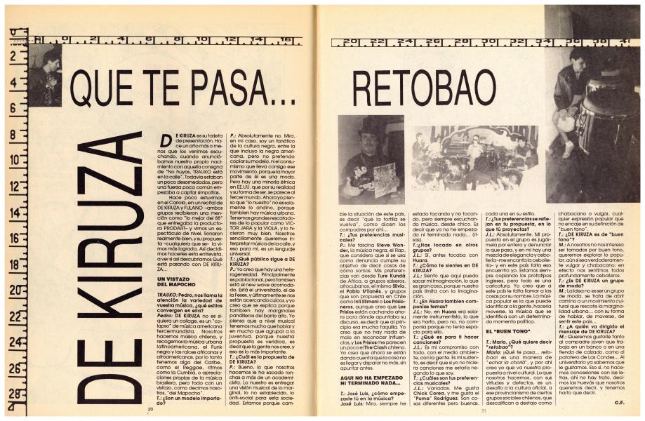 De Kiruza: qué te pasa…retobao, nº13