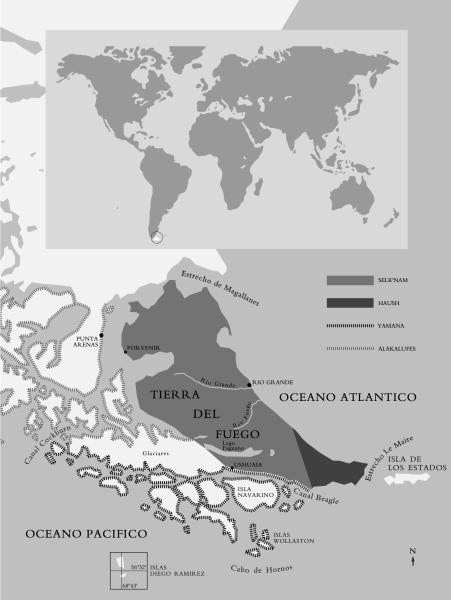 Mapa de la región geográfica tratada en el texto