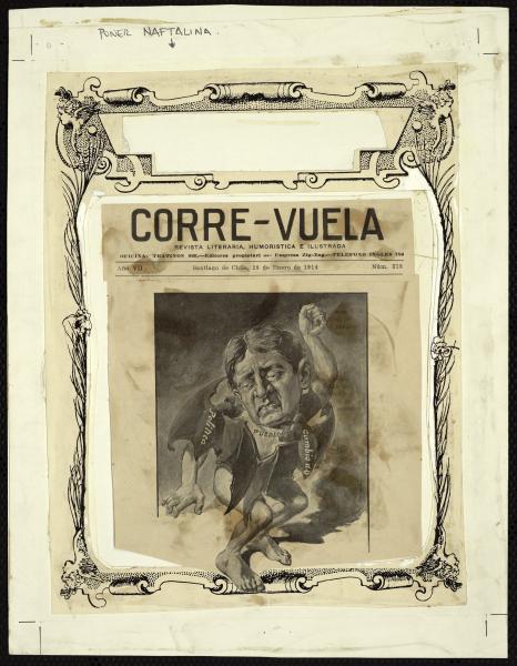 Naftalina corre y vuela. Revista Trauko n° 6, p. 38