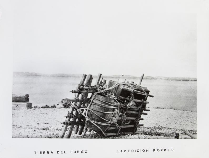 Balsa, Tierra del Fuego, expedición Popper Balsa, Tierra del Fuego, expedición Popper
