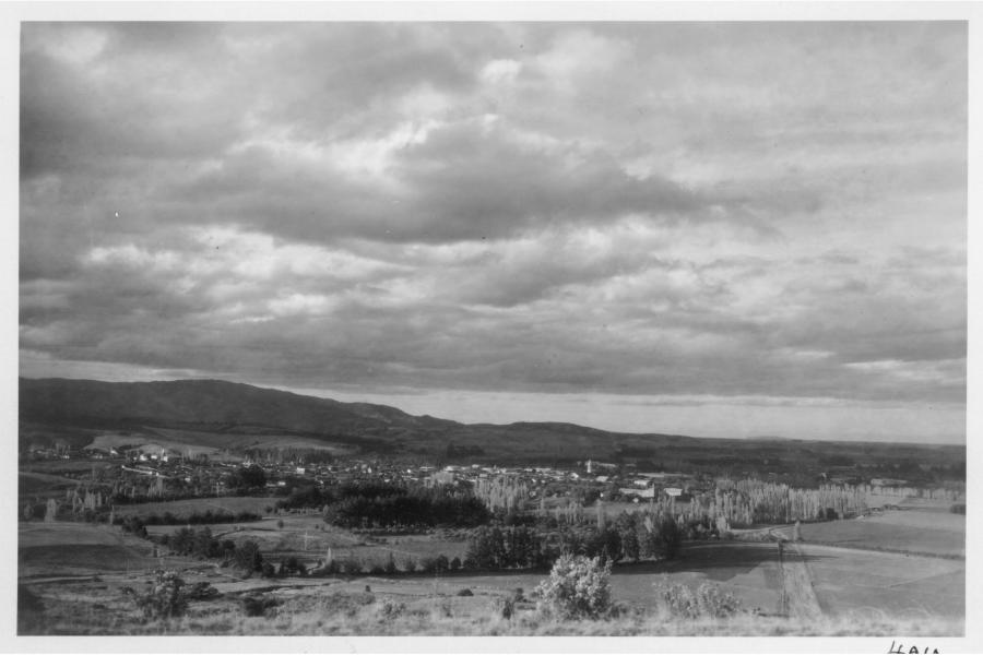 Vista panorámica de la ciudad de Angol