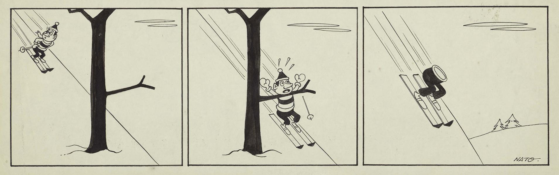 Tiras cómicas protagonizadas por Cachupín.