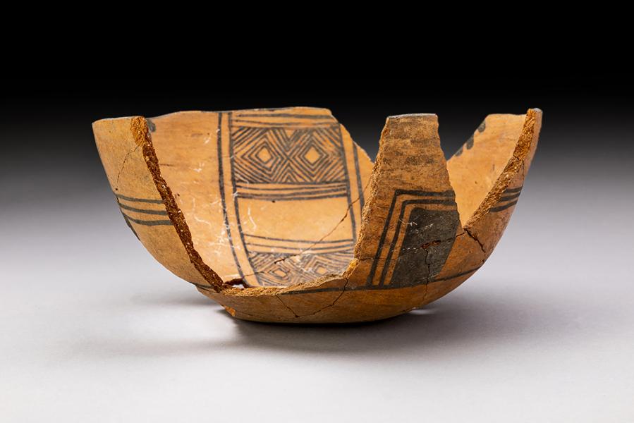 Puco negro sobre salmón Aconcagua fase inca