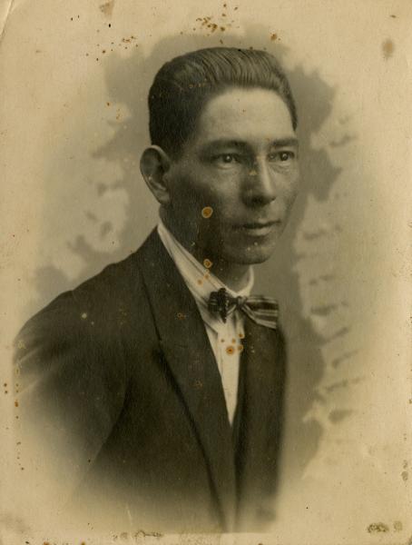 Autorretrato de Benedicto Rivas (c. 1922)