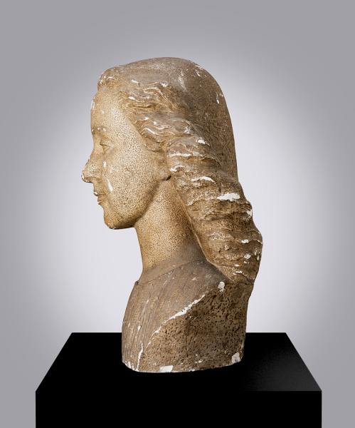 &quot;Retrato de Fanny Fisher&quot; (vista lateral)