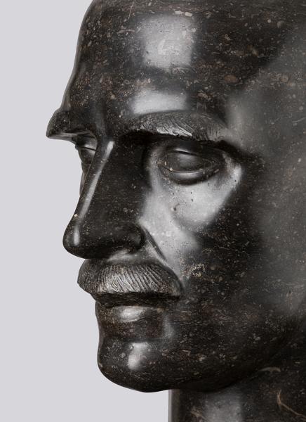 &quot;Retrato de Romain Rolland&quot; (detalle)