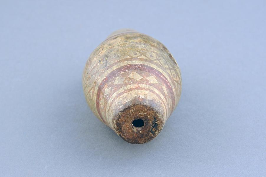 Flauta globular de cerámica