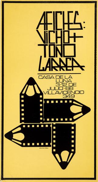 Afiches Vicho+Toño Larrea