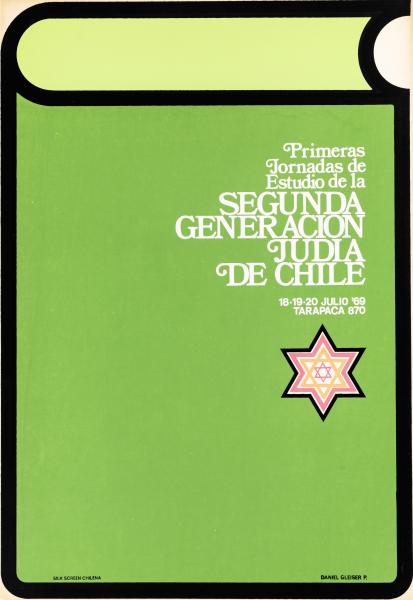 &quot;Primeras jornadas de estudio de la segunda generación judía de Chile&quot;