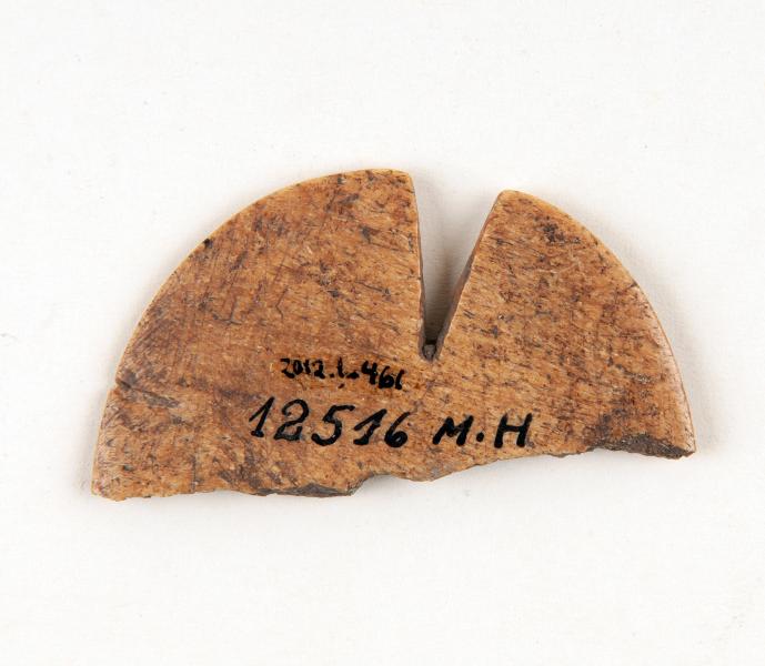 Fragmento de tortera de hueso