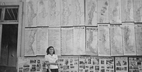 Los mapas en la educación chilena Los mapas en la educación chilena